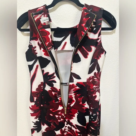 Calvin Klein Floral Sheath Dress - Picture 3 of 3